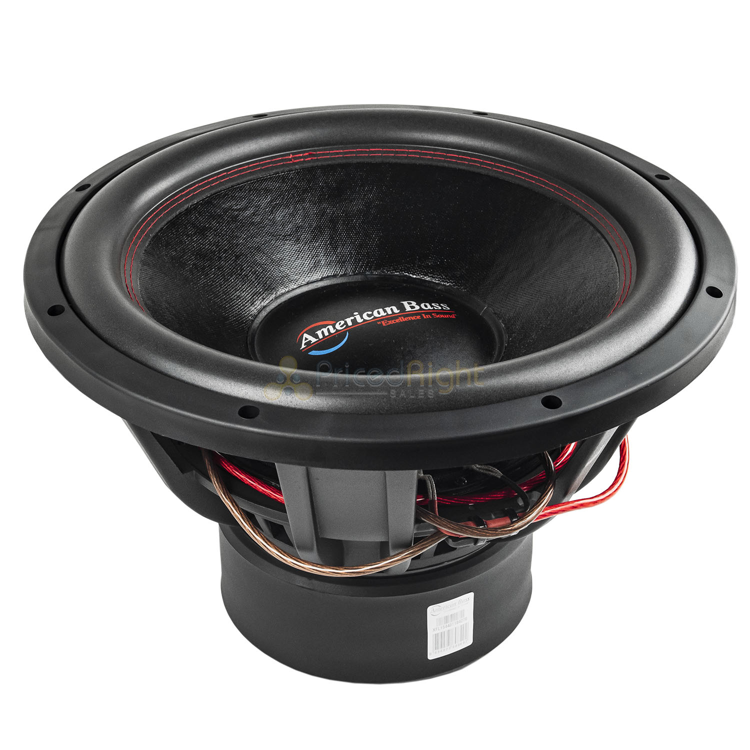 American Bass XFL1544 15" Subwoofer Dual 4 Ohm 2000 Watts Max Car